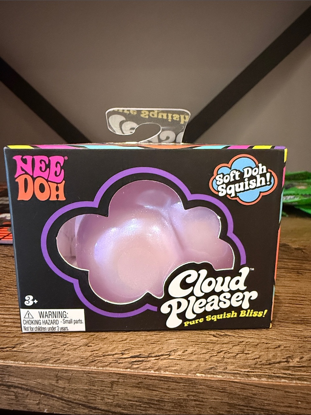 NeeDoh Cloud Pleaser Soft Doh Squish - Pink Cloud